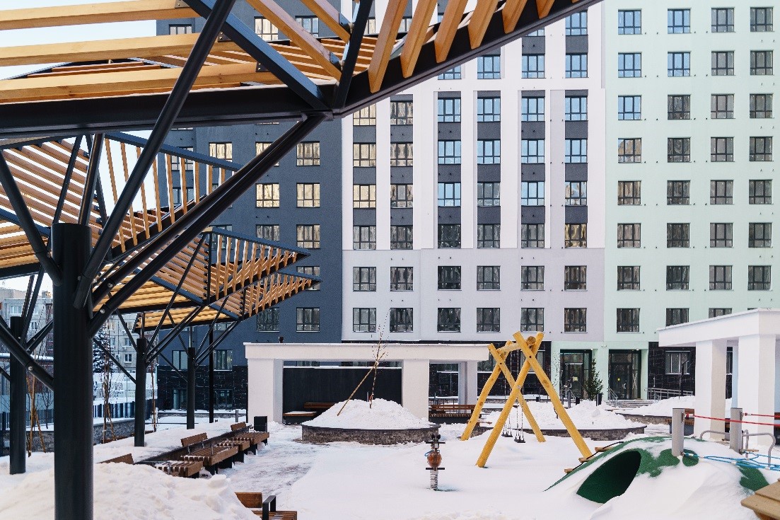 Первый этап дома №3 введен в эксплуатацию! 